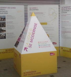 La pyramide de la Ligne C