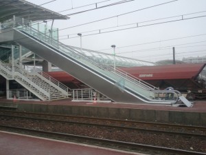 La nouvelle passerelle de Massy-Palaiseau