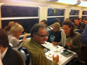 La gastronomie s'invite à bord du RER C