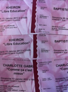 Places concours - Les Marguerites du Rire - Breuillet - RER C