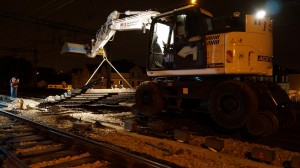 Travaux Traversée Jonction DOuble Bretigny sur Orge RER C 